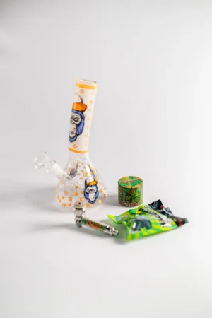 Bong set GORILLA ROLLING STARS